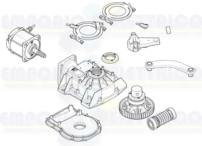 came Seite Ersatzteile des Motors 001frog-a24 frog-a24