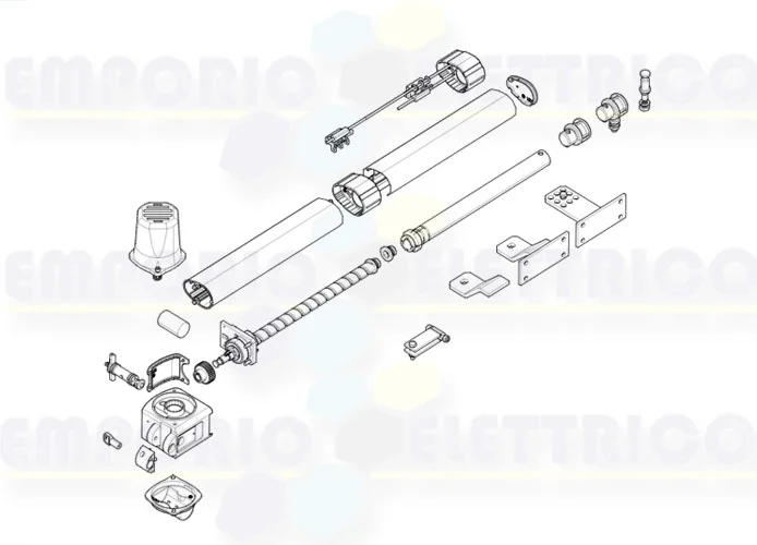 came Seite Ersatzteile des Motors 001kr312d kr312d