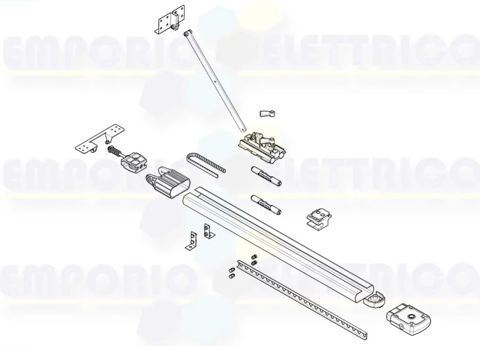 came Seite Ersatzteile für Riemenantrieb 001v0688 v0688