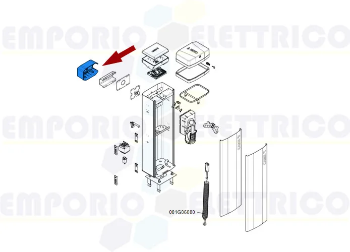 came Ersatzteil der Abdeckung für Anschluss der Stange gt4-gx4 88003-0071
