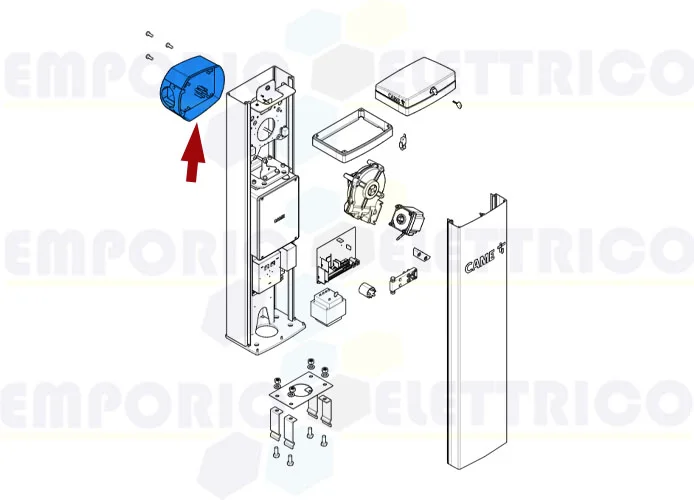 came Ersatzteil des Anschlusses der Stange gpt40ags 88003-0031