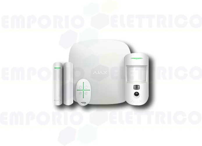 ajax drahtloser Starterkit cam plus hdr wireless weiss 156255 (ex 38174)