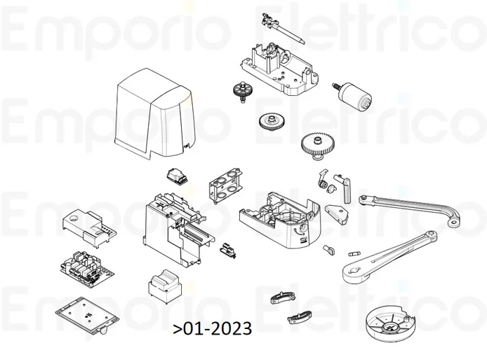 came Seite Ersatzteile des Motors ftx20dgc 2023 801mb-0130